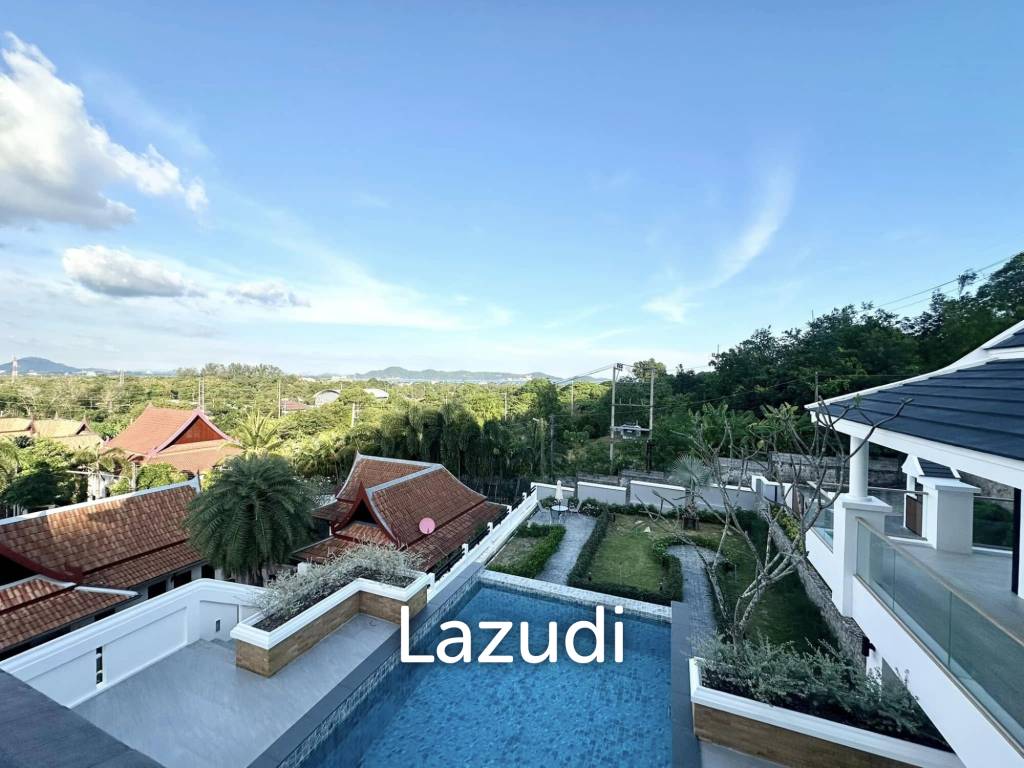Spacious Seaview 4 Bedroom Pool Villa In Chalong