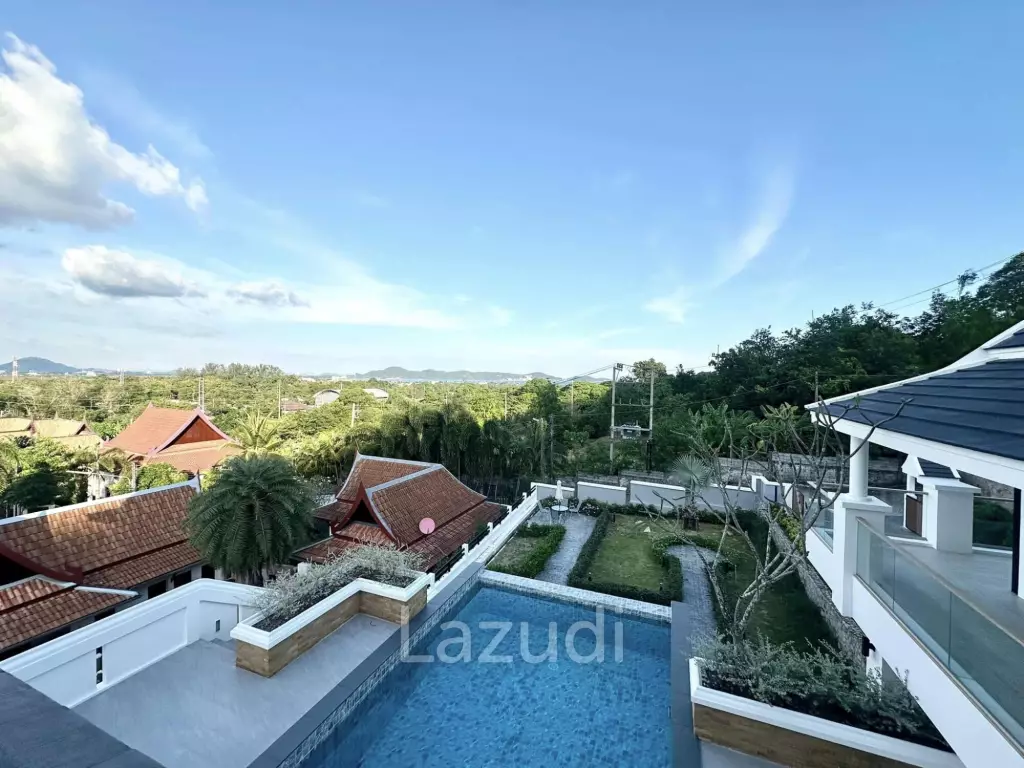Spacious Seaview 4 Bedroom Pool Villa In Chalong