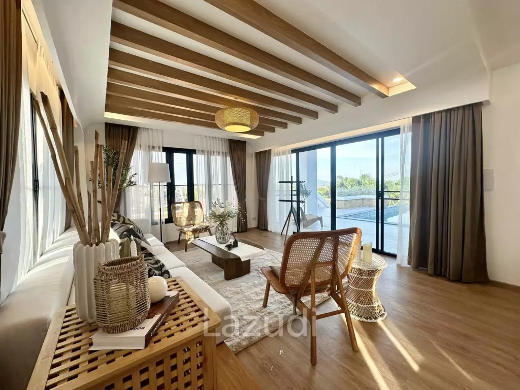 Spacious Seaview 4 Bedroom Pool Villa In Chalong