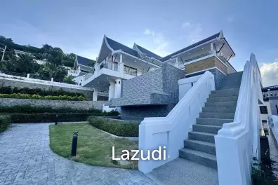 Spacious Seaview 4 Bedroom Pool Villa In Chalong