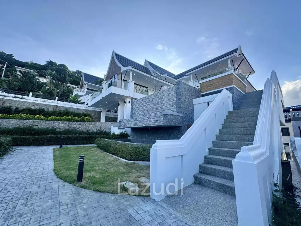 Spacious Seaview 4 Bedroom Pool Villa In Chalong