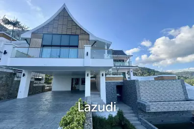 Spacious Seaview 4 Bedroom Pool Villa In Chalong