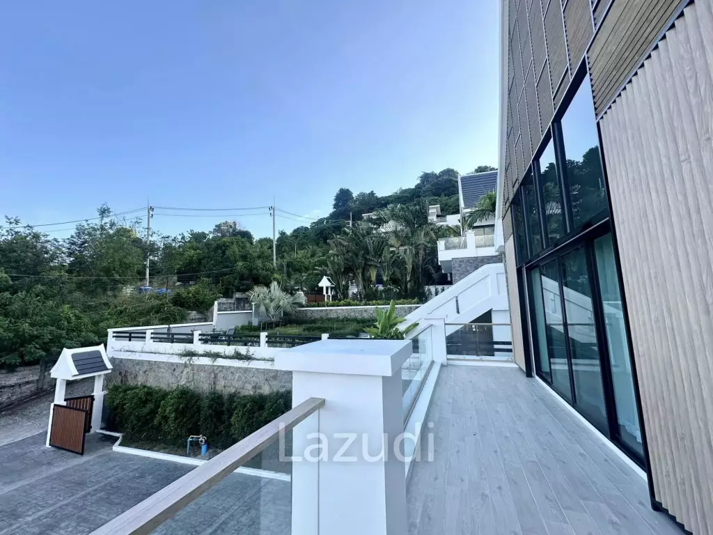 Spacious Seaview 4 Bedroom Pool Villa In Chalong