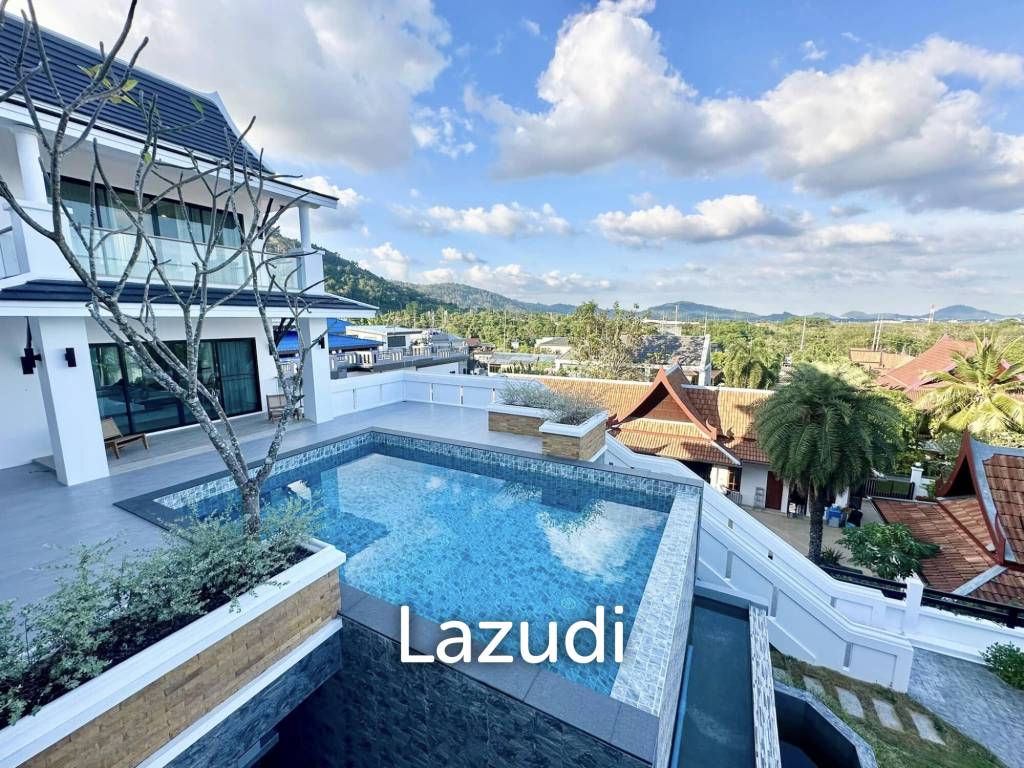 Spacious Seaview 4 Bedroom Pool Villa In Chalong