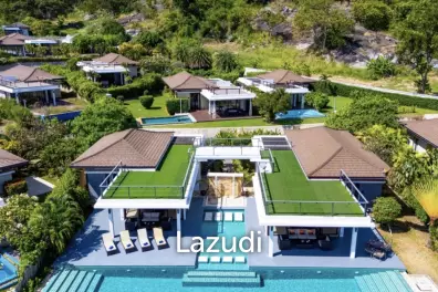THE SPIRIT: 2 Luxury combined Pool Villas with 5 Bedrooms with stunning Sea Views