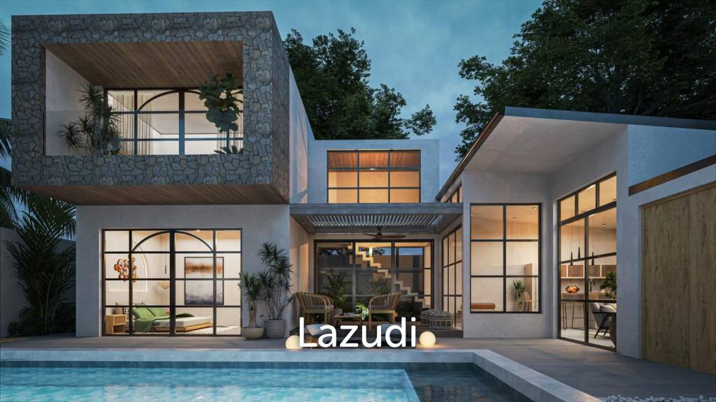 [Off-Plan] Modern 3-Bedroom Villas in Bang Rak, Koh Samui