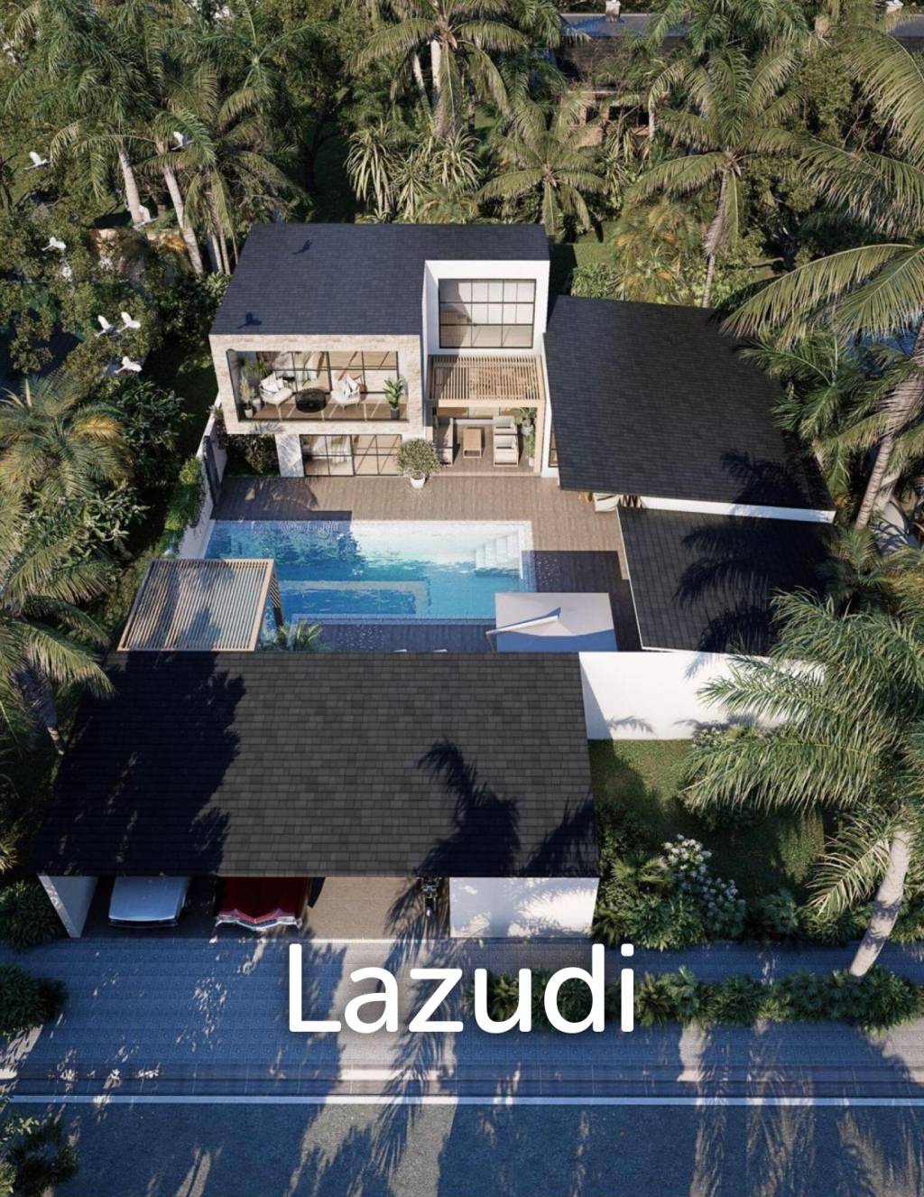 [Off-Plan] Modern 3-Bedroom Villas in Bang Rak, Koh Samui