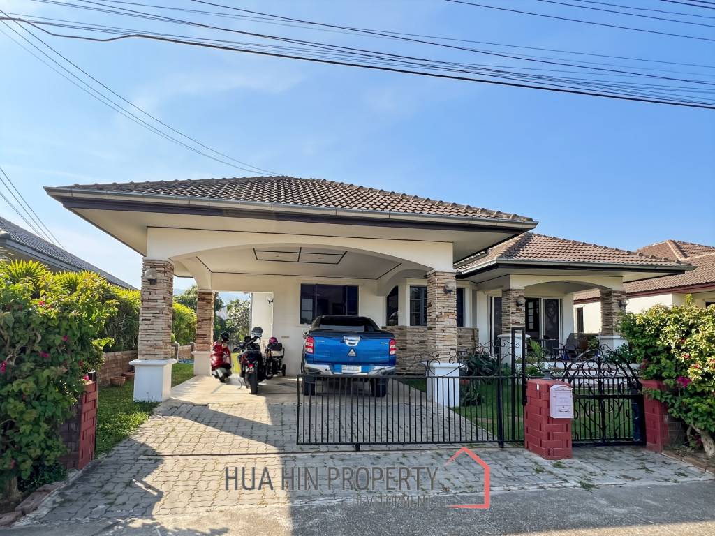 3 Bedroom Canal Front Villa with Pool in Hua Hin Laguna
