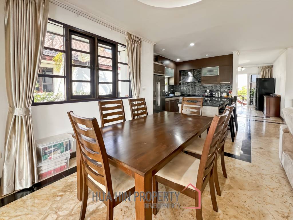 3 Bedroom Canal Front Villa with Pool in Hua Hin Laguna