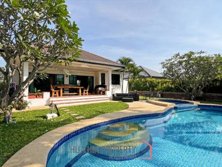3 Bedroom Canal Front Villa with Pool in Hua Hin Laguna
