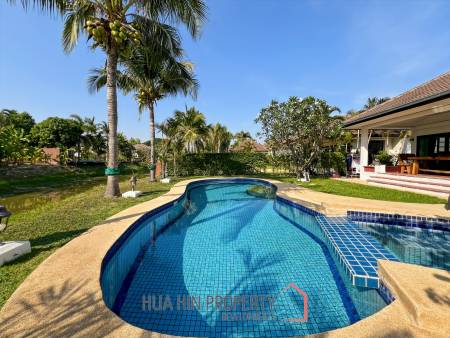 3 Bedroom Canal Front Villa with Pool in Hua Hin Laguna