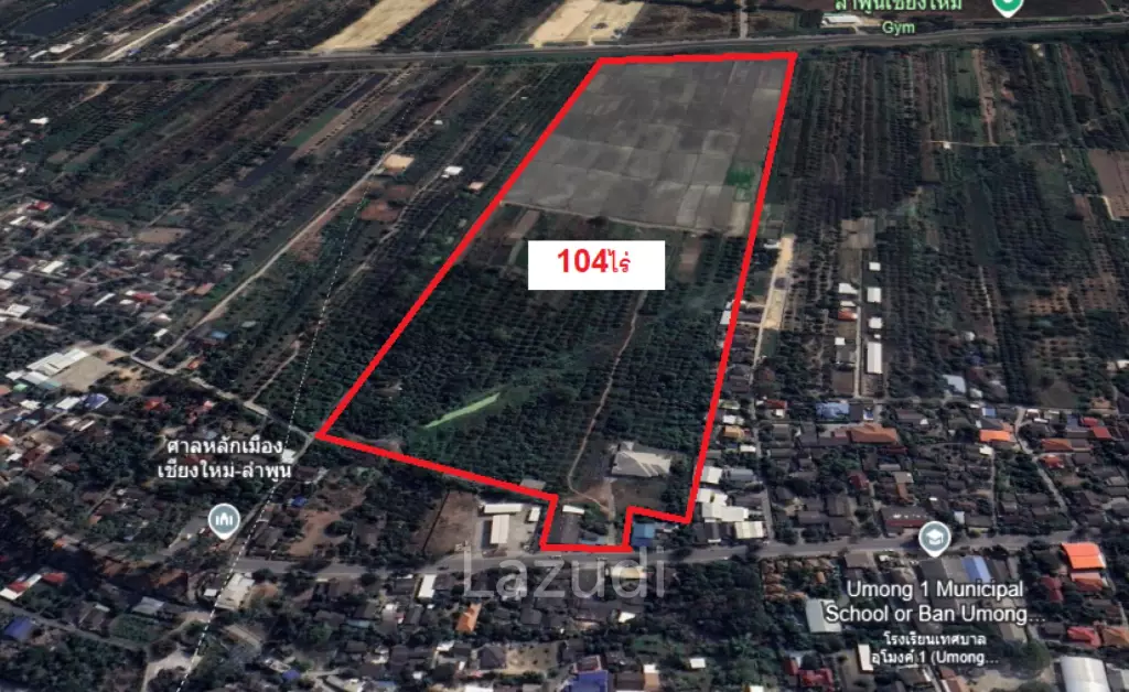 167,292 SQ.M. Land For Sale in Umong Lamphun