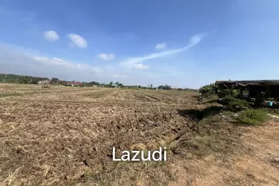 ขายที่ดิน 5 ไร่ติดคลองชลประทานและวิวภูเขา
