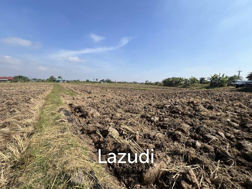 5 Rai Land For Sale With Mountain View and Rice Field