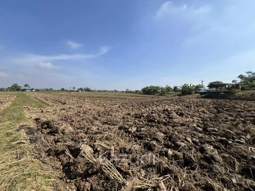 ขายที่ดิน 5 ไร่ติดคลองชลประทานและวิวภูเขา