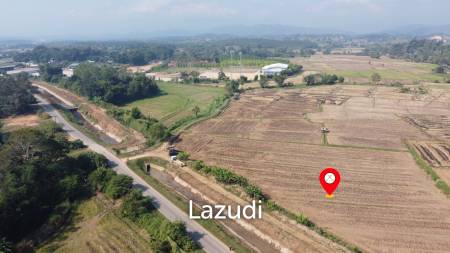 5 Rai Land For Sale With Mountain View and Rice Field