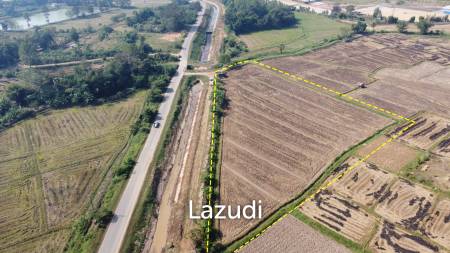 5 Rai Land For Sale With Mountain View and Rice Field