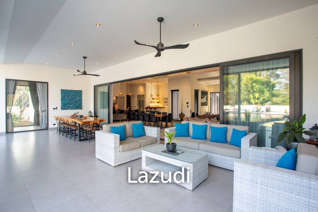 Luxury Modern 6 Bed Pool Villa with Big land plot