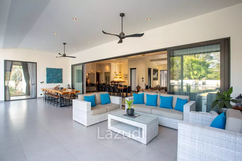 Luxury Modern 6 Bed Pool Villa with Big land plot
