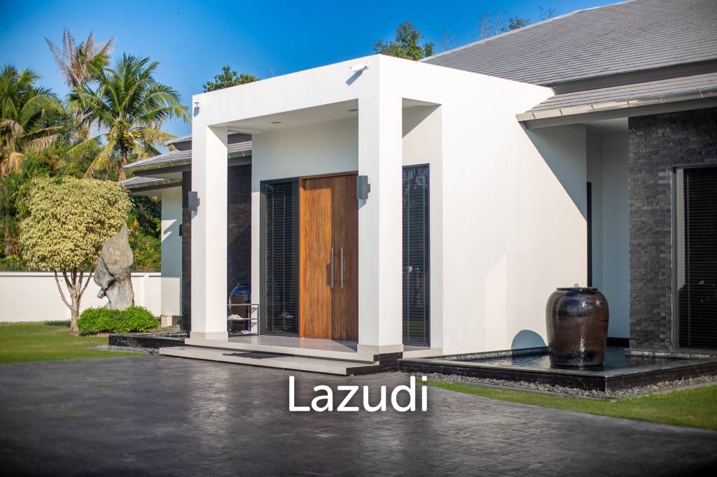 Luxury Modern 6 Bed Pool Villa with Big land plot