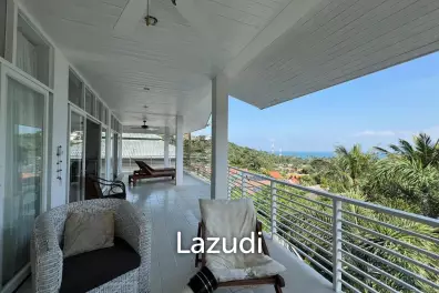 Stunning 3-Bed Villa With Sea Views & Mountain Views in Bang Por
