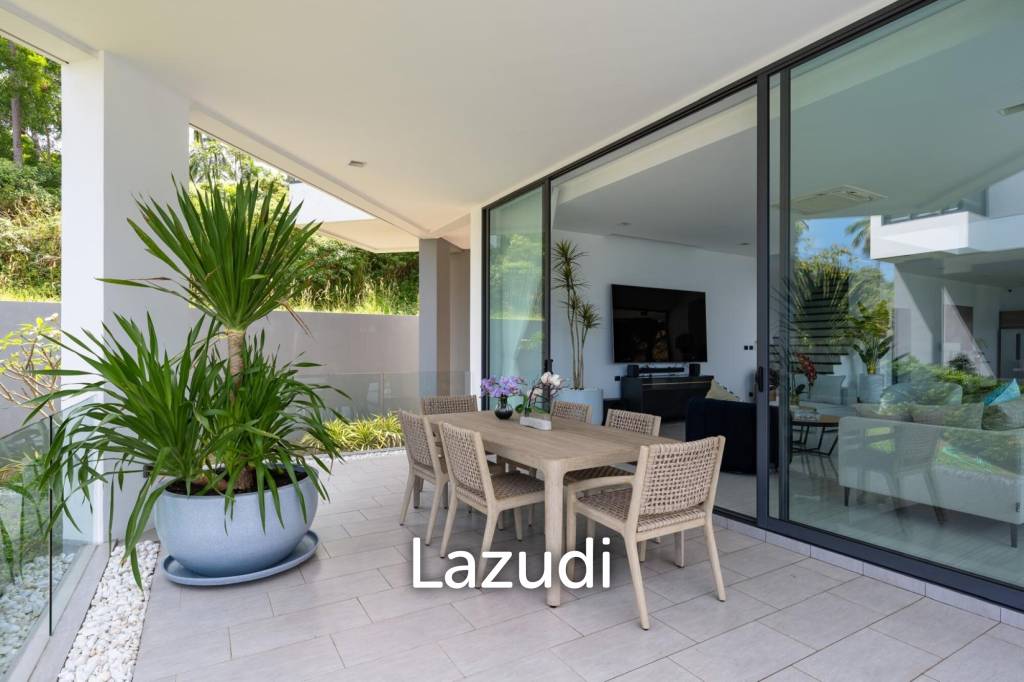 Modern Luxury Villa with Sea Views in Prestigious Chaweng Noi, Koh Samui