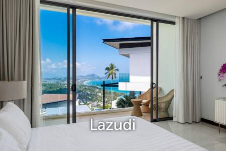 Modern Luxury Villa with Sea Views in Prestigious Chaweng Noi, Koh Samui