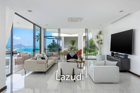 Modern Luxury Villa with Sea Views in Prestigious Chaweng Noi, Koh Samui