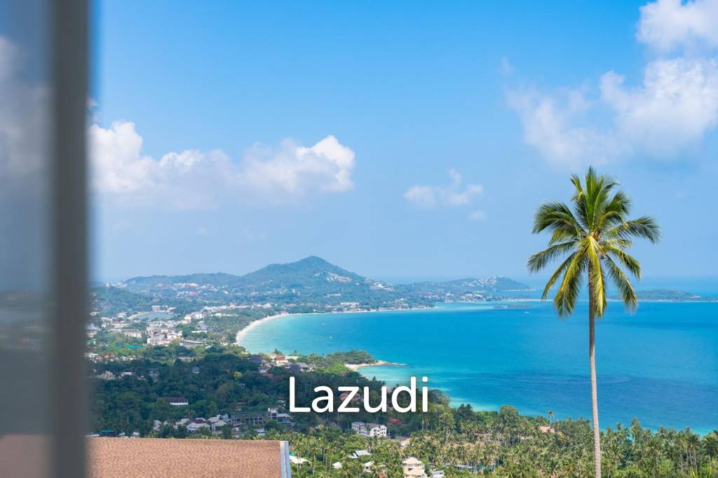 Modern Luxury Villa with Sea Views in Prestigious Chaweng Noi, Koh Samui