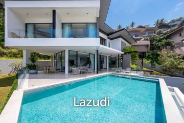 Modern Luxury Villa with Sea Views in Prestigious Chaweng Noi, Koh Samui