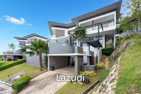 Modern Luxury Villa with Sea Views in Prestigious Chaweng Noi, Koh Samui