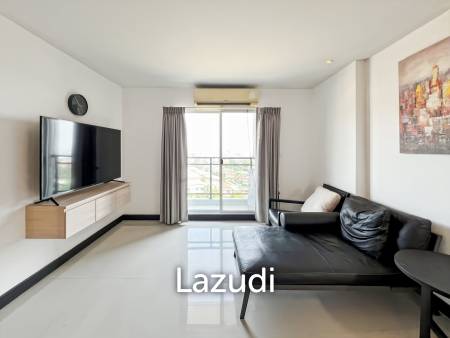 Condo 1 ห้องนอนใจกลางหัวหิน ชั้น 8 วิวเมืองและภูเขาธรรมชาติ