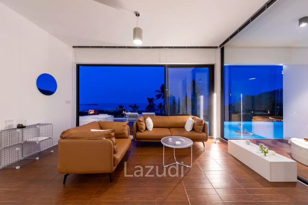 2-Bed Villa With Sunrise Sea View in Chaweng Noi