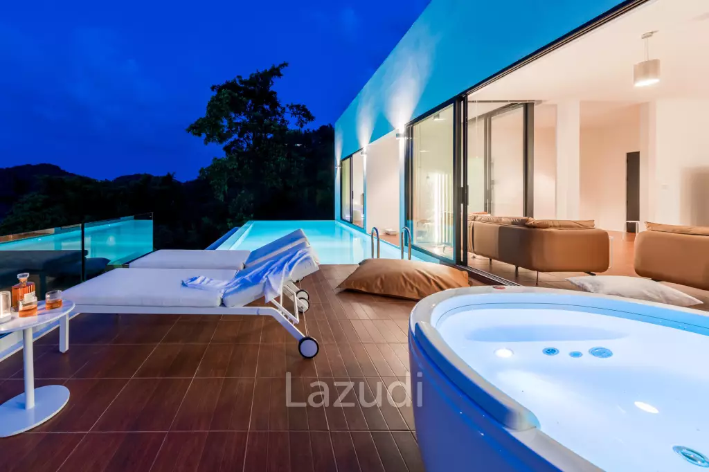 2-Bed Villa With Sunrise Sea View in Chaweng Noi
