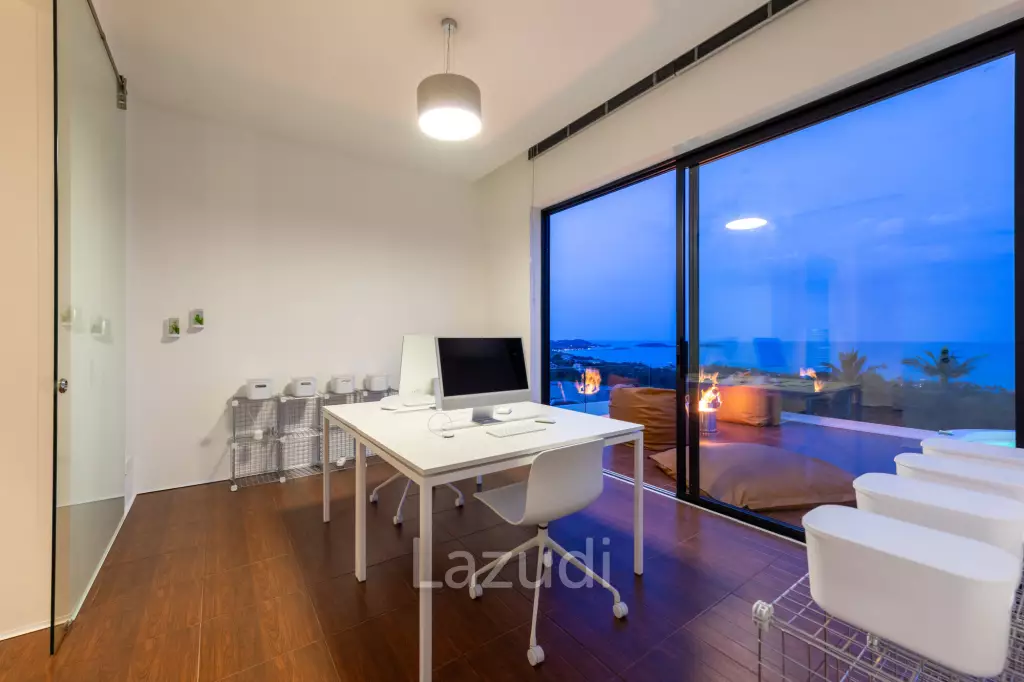 2-Bed Villa With Sunrise Sea View in Chaweng Noi