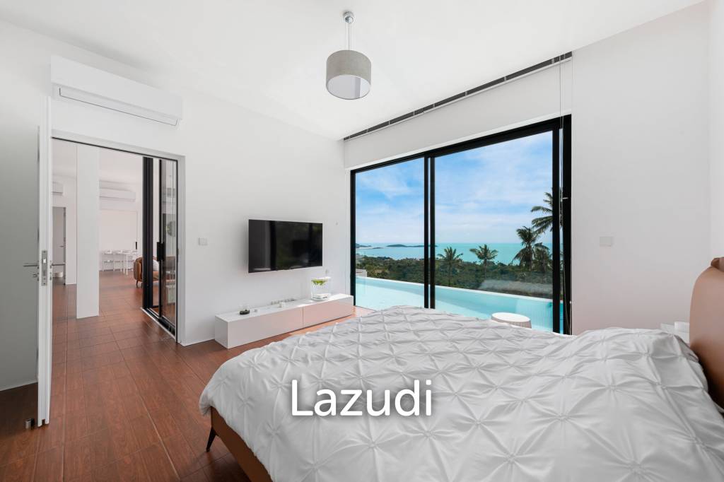 2-Bed Villa With Sunrise Sea View in Chaweng Noi