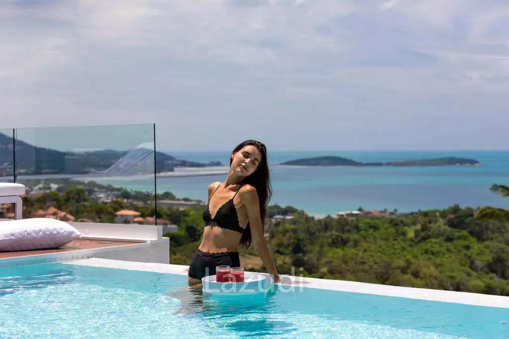 2-Bed Villa With Sunrise Sea View in Chaweng Noi