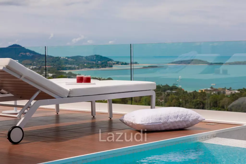 2-Bed Villa With Sunrise Sea View in Chaweng Noi