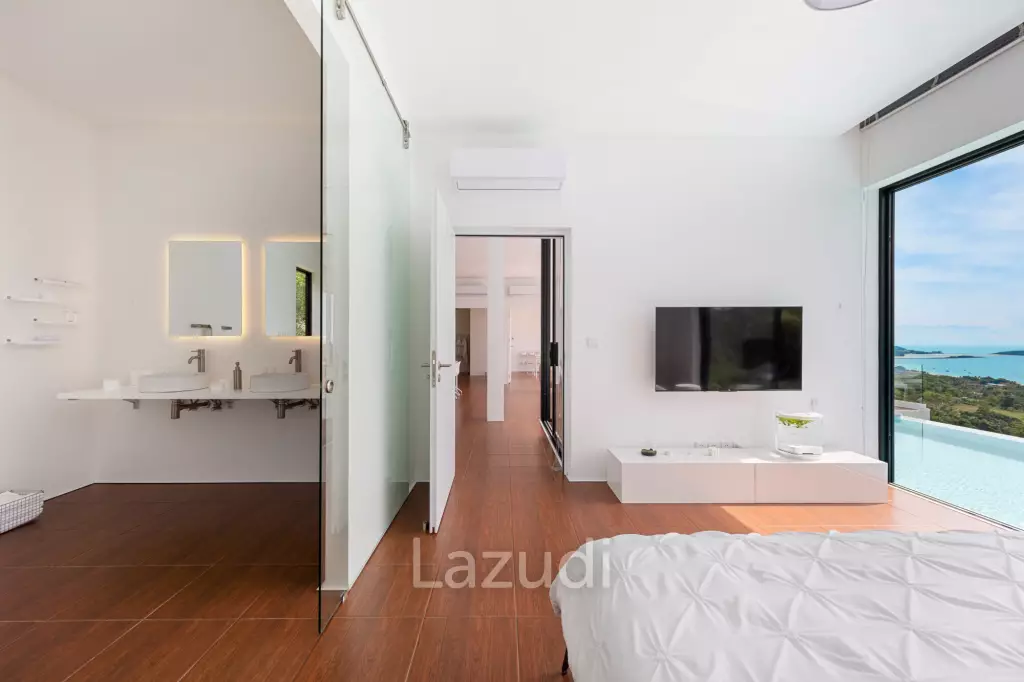 2-Bed Villa With Sunrise Sea View in Chaweng Noi