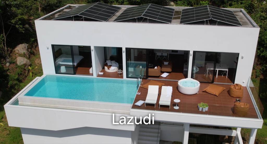 2-Bed Villa With Sunrise Sea View in Chaweng Noi