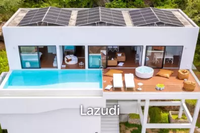 2-Bed Villa With Sunrise Sea View in Chaweng Noi