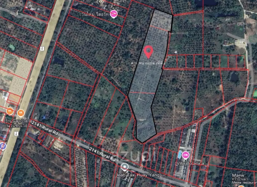 Land for Sale at Huai Yang, Thap Sakae