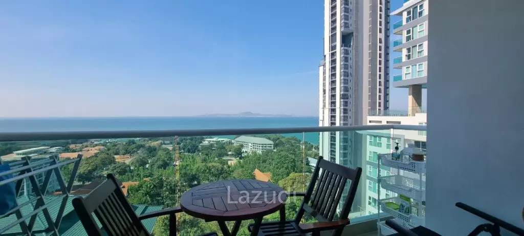 1 Bed 1 Bath 44.47 SQ.M. The View Cozy Beach Residence