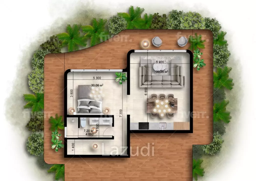 1 Bed Apartment at Gaia Residence