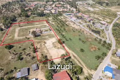 Mountain Views Land with Pool villa construction 90 % completed in Pran Bu Ri