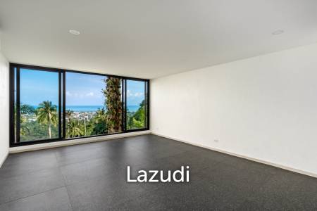 Stunning panoramic seaview luxury villa 4 bedrooms plus maid and gym room on Chaweng Hill (Ready to move in)
