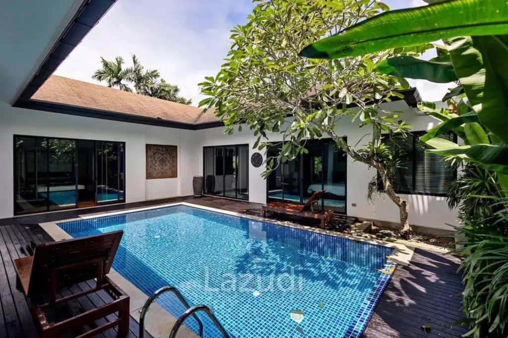 3 Bedroom Pool Villa For Rent Near Layan Beach