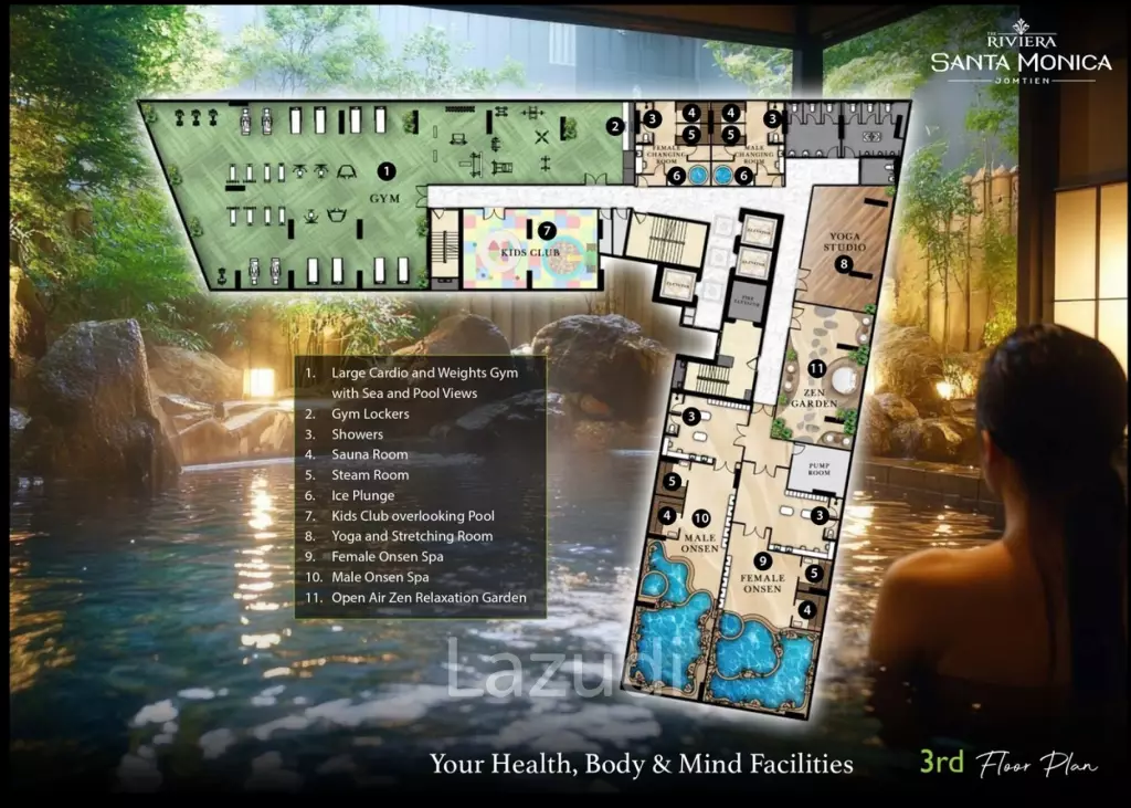 The Riviera Santa Monica 58 Sqm 2 Bed 2 Bath