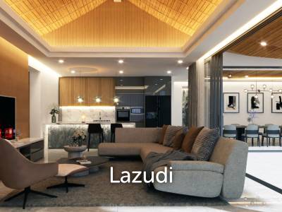 3 Bed 3.5 Bath 385.37 SQ.M The Green Hill Lamai Pool villas