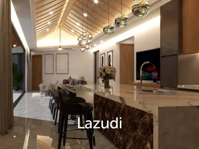3 Bed 3.5 Bath 385.37 SQ.M The Green Hill Lamai Pool villas
